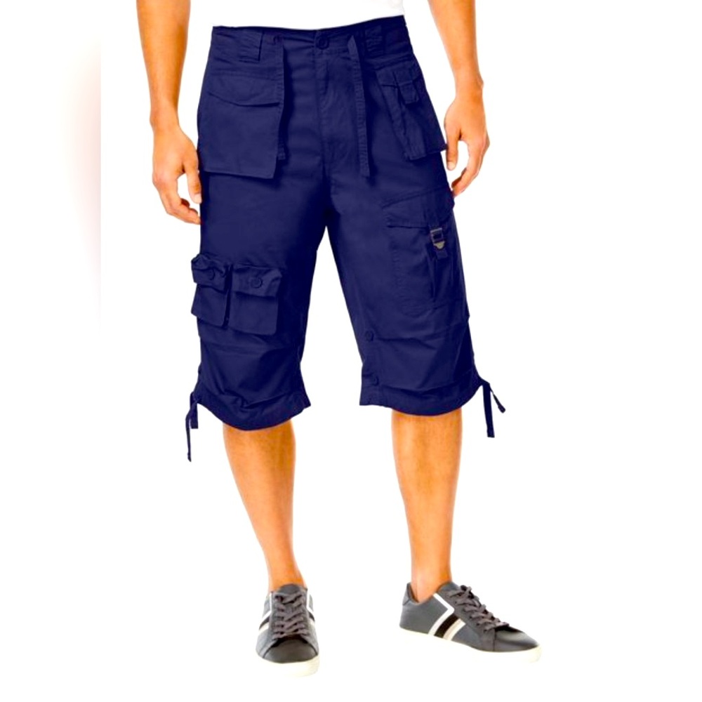 Men's Classic Flight Cargo 14" Shorts Navy Blue